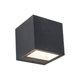 Lutec Gemini Wall Light 9W with Integrated Led 4000K - Dark Grey
